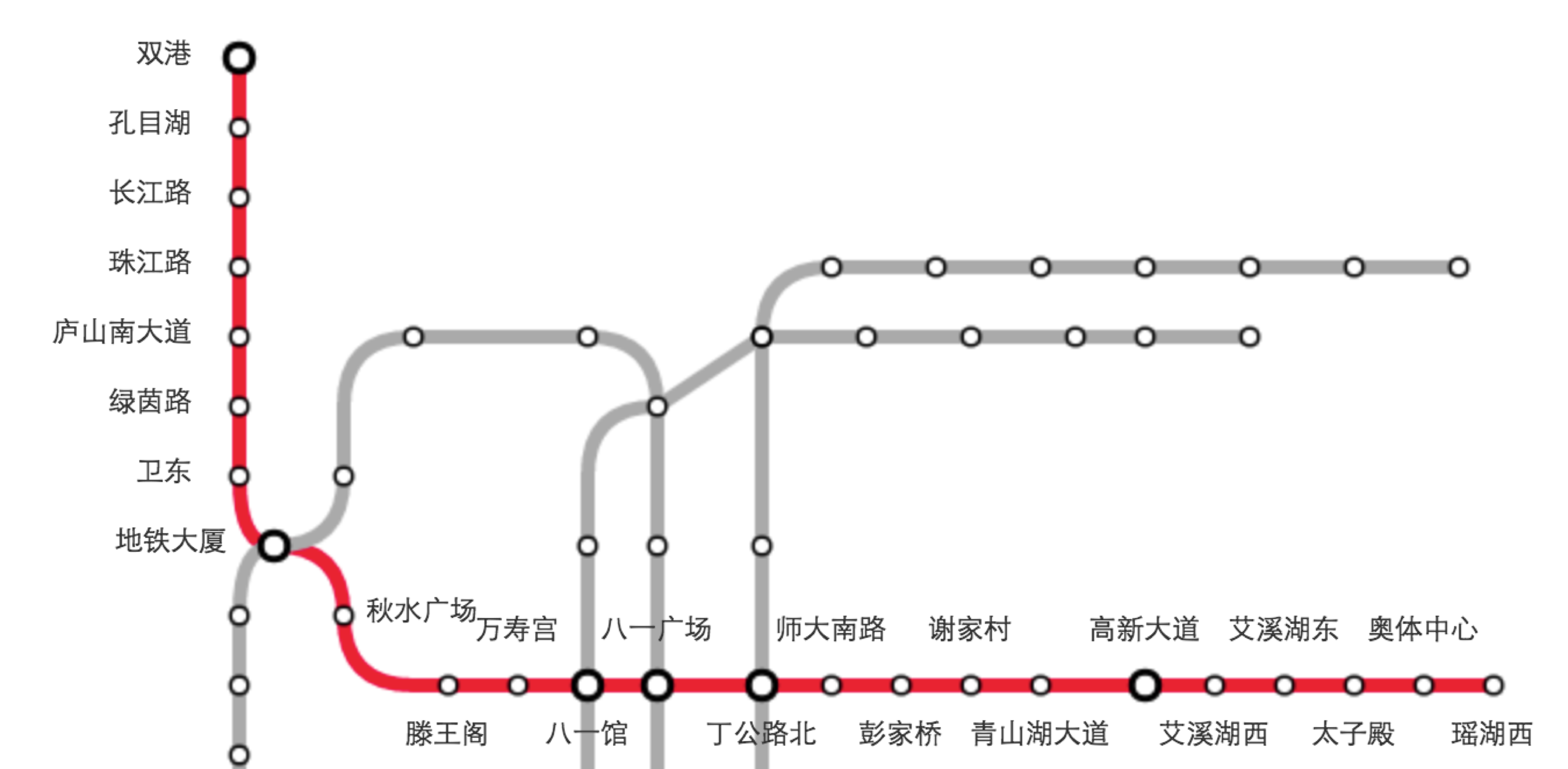 南昌地铁规划图，2024南昌地铁规划，最新南昌地铁规划线路图-南昌本地宝