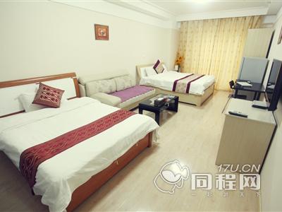 大连明瑞世元国际酒店公寓图片家庭双大床房