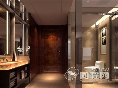 黄石锦轮戴斯国际酒店图片标准双床房卫生间