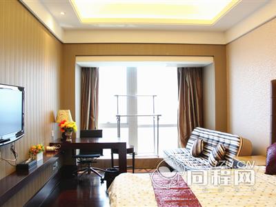 广州现代家达镖酒店公寓图片豪华夜景大床房