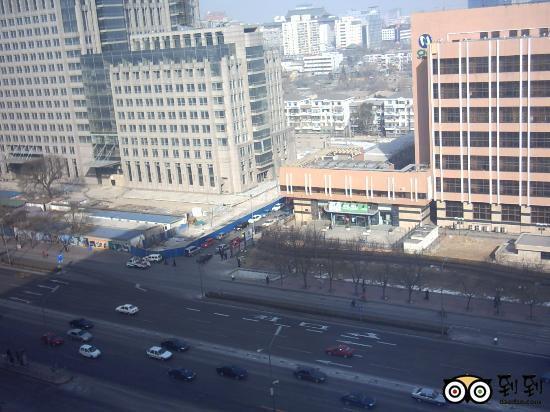 view from room at Beijing News Plaza