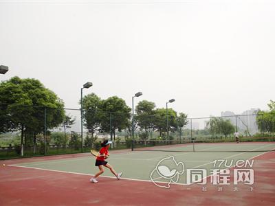 成都瑞庭•竹岛酒店图片网球场