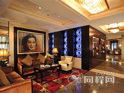 上海苏州河迷人夜景五星级酒店图片大堂吧