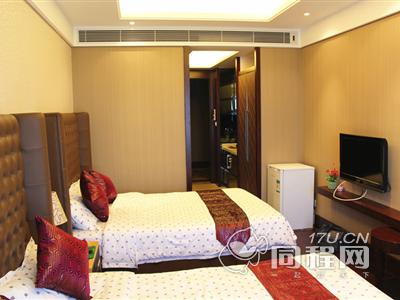广州现代家达镖酒店公寓图片豪华商务夜景双床房